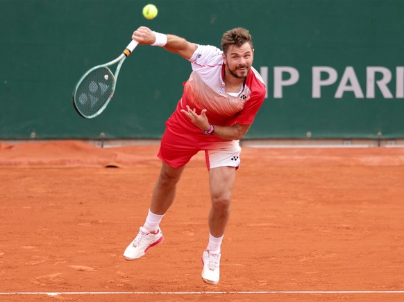 Stan Wawrinka, ici à Roland-Garros, n&#039;a pas passé le premier tour sur la terre battue de Sassuolo (archives).