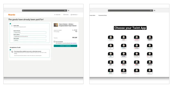 Cette arnaque sur Ricardo vise votre compte Twint