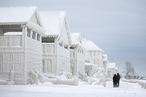 Etats-Unis: les images glaçantes de la tempête hivernale