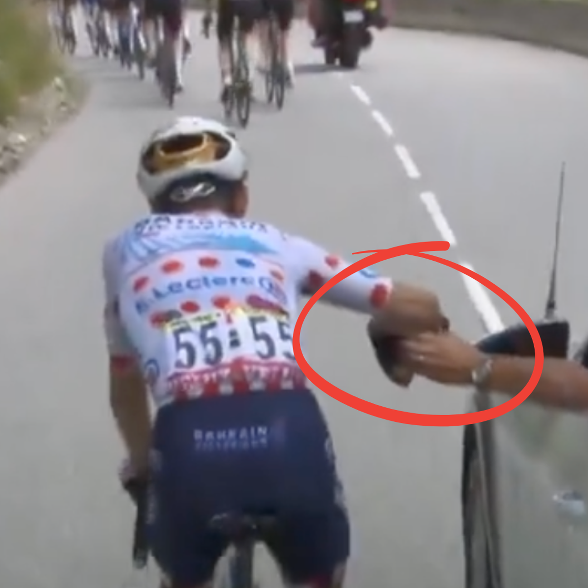 Maillot De Cyclisme En Laine Evian - Tour De France - Taille 4 - Fabriqué En France