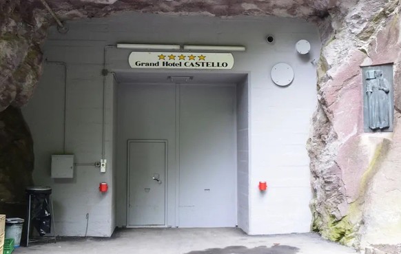 Bunker de l&#039;armée à Mels (SG).