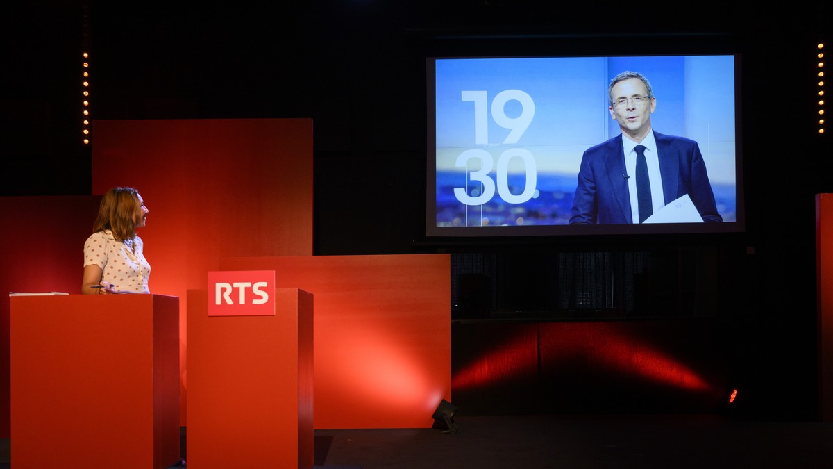 La RTS change ses couleurs et transforme son 19h30