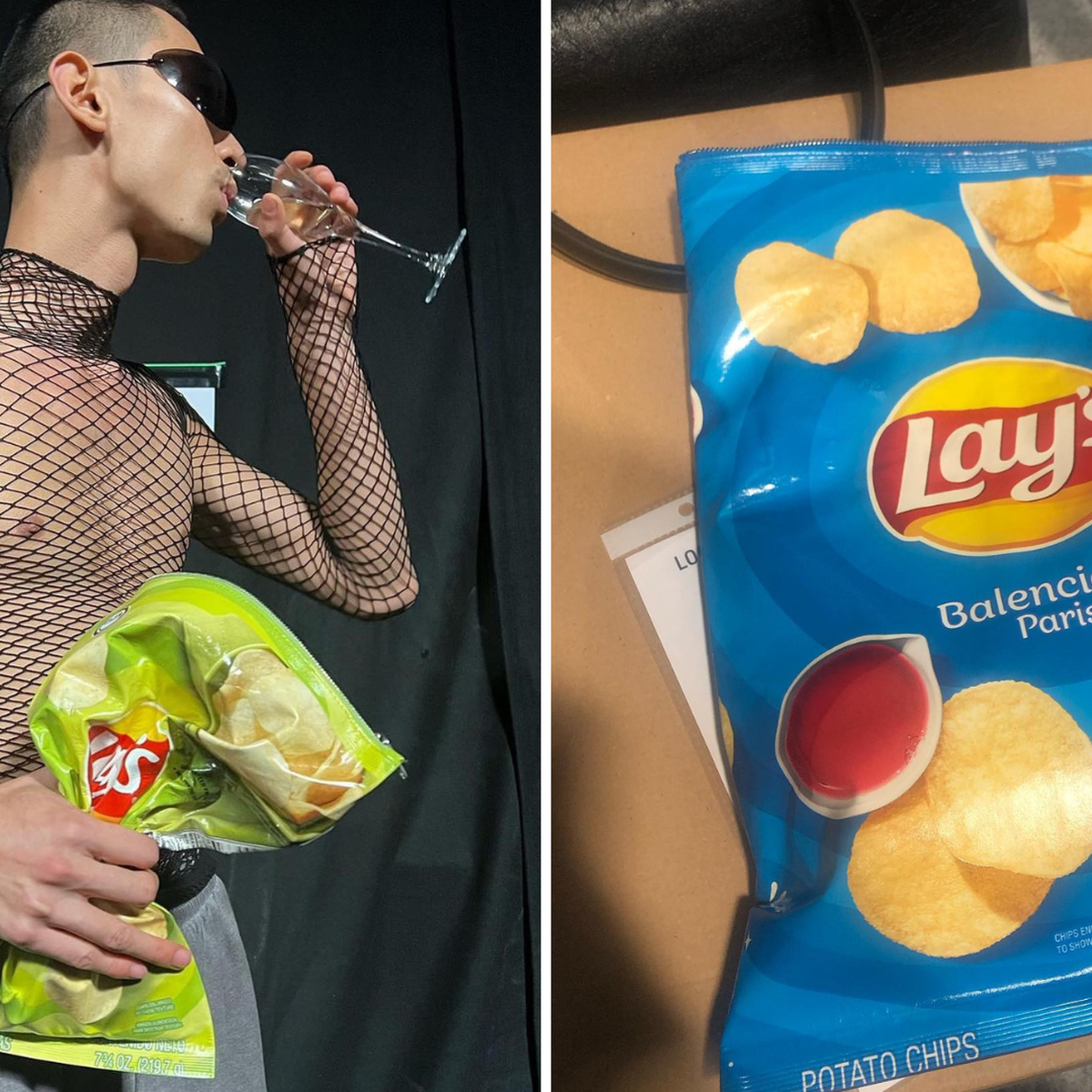 Voici le prix du paquet de chips Balenciaga