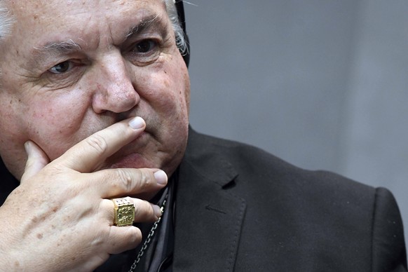 Vatican: NO LIBRI** Italy, Rome, Vatican, 2024/10/18.Most Eminent Card. Jean-Marc Aveline, Archbishop of Marseille France speaks during Update briefing on the work of the Second Session of the XVI Ord ...