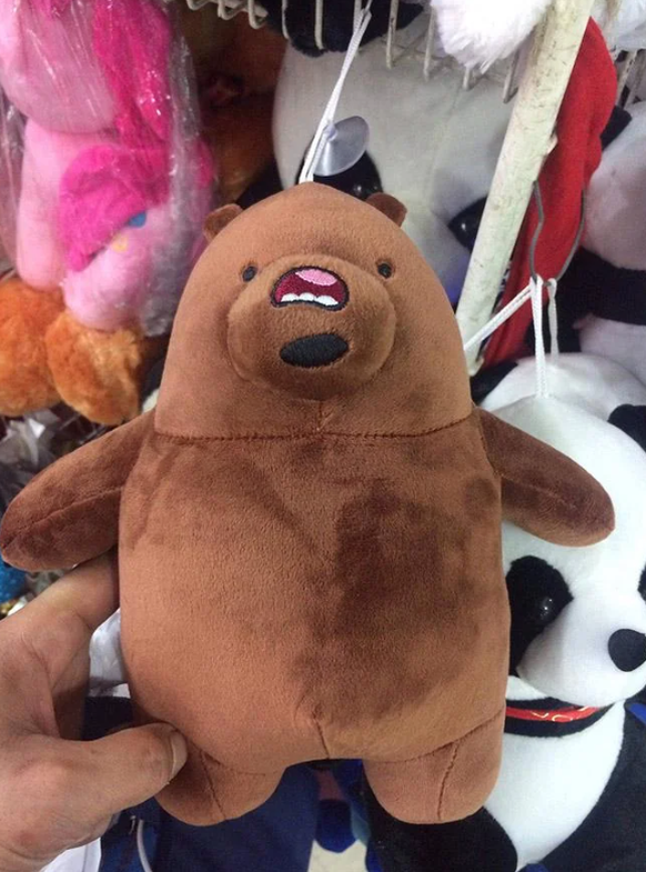 Faildienstag: Stoffbär mit falsch aufgenähtem Mund