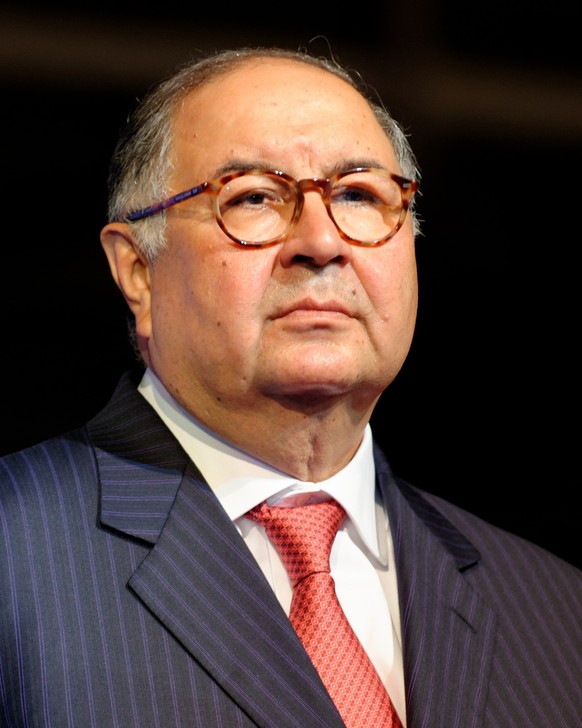 Alicher Ousmanov, un oligarque russe proche de Poutine en 2013.