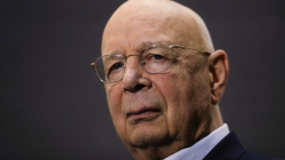 Le patron déchu du WEF, Klaus Schwab, révèle ce qu'il avait proposé au Conseil fédéral. Portrait de janvier 2019. (AP Photo/Markus Schreiber)