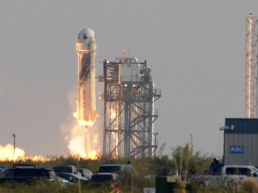 La fusée de Blue Origin New Shepard est entièrement réutilisable (archives).