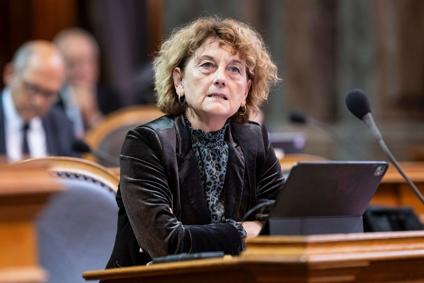 La conseillère aux Etats valaisanne, Marianne Maret (Centre).