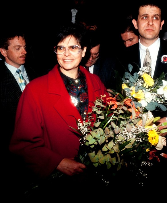 Ruth Dreifuss, élue Conseillère fédérale en 1993.