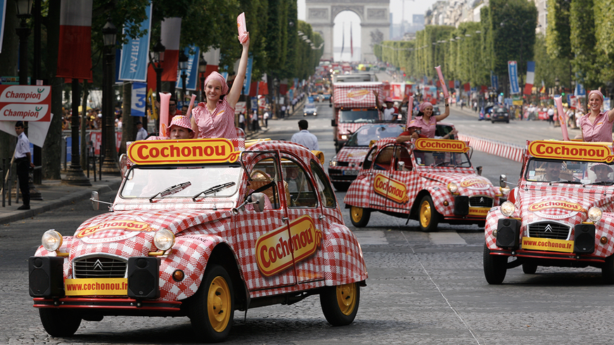 Bob 50 Ans COCHONOU - 2 CV Caravane Tour De France 2022 - Casquette Cyclisme France