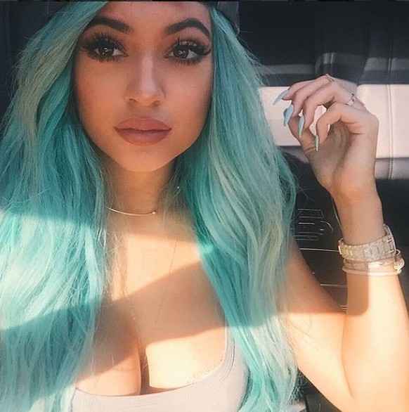 Kylie Jenner sur Instagram entre 2014 et 2015