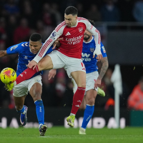 Gabriel Martinelli et les Gunners n'ont laissé aucune chance au promu.
