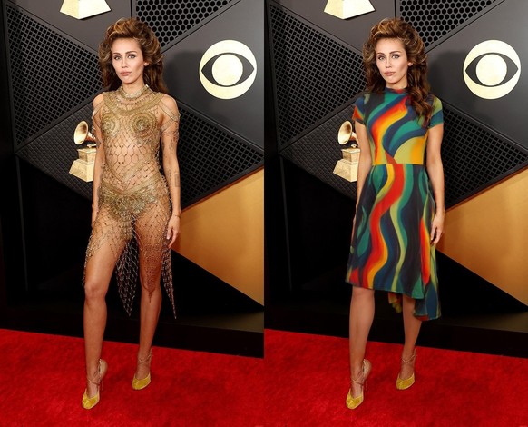 Byebye, la robe transparente et les tatouages de Miley Cyrus.