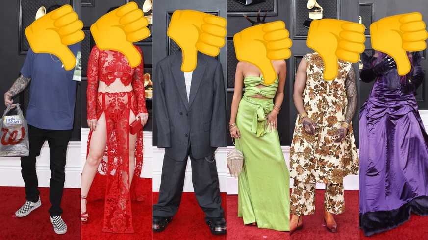 Voici les pires looks des Grammy Awards