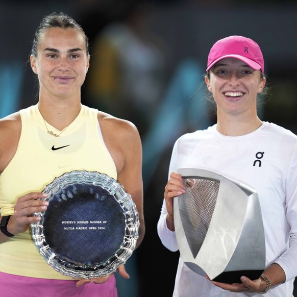 Sabalenka et Swiatek renoncent à s'aligner dès dimanche à Dubai