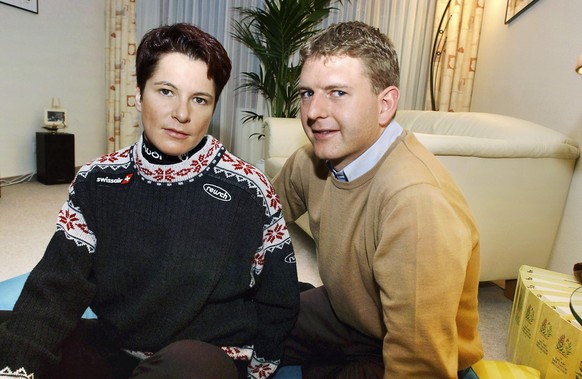 Corinne Rey-Bellet et Gerold Stalder dans leur appartement à St. Gall.