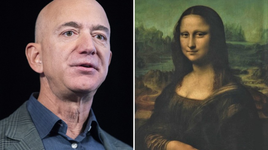 Une pétition pour que Jeff Bezos mange La Joconde 😋: on signe où?