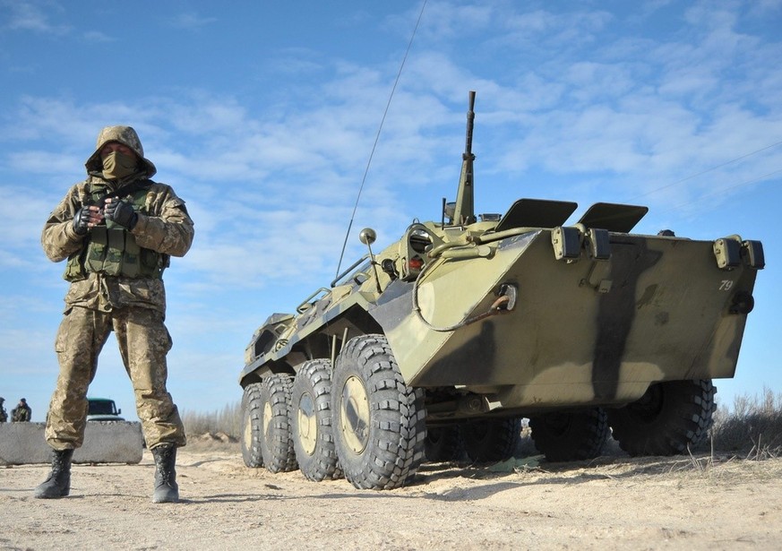 L&#039;Ukraine a lancé la semaine passée une contre-offensive vers la ville de Kherson.