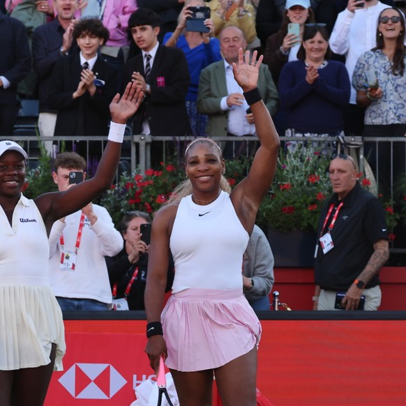 Serena Williams a fait son retour à 44 ans mardi à Londres.
