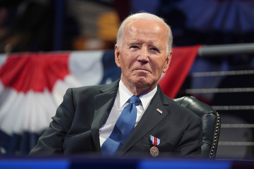 FILE -President Joe Biden attends the Department of Defense Commander in Chief farewell ceremony at Joint Base Myer-Henderson Hall, Jan. 16, 2025, in Arlington, Va. (AP Photo/Evan Vucci, File)
Joe Bid ...