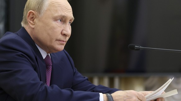 Le président russe Vladimir Poutine le 25 septembre 2024.