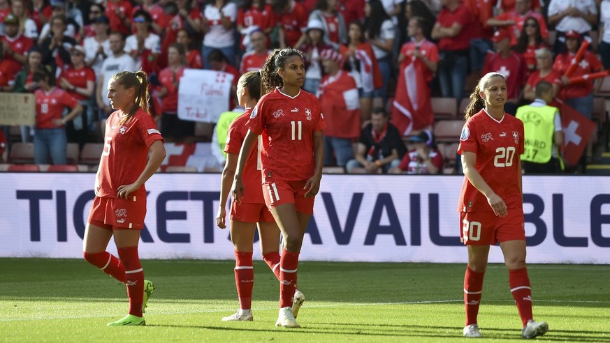 Euro foot féminin 2022: L&#039;élimination de la Suisse est logique