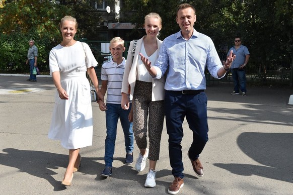 Les Navalny au complet, en 2019. Plus qu'une famille, une véritable équipe.