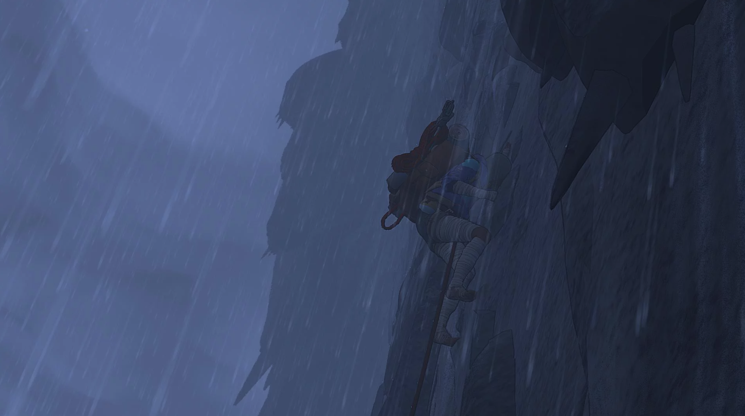 Capture d'écran du jeu vidéo «Cairn»