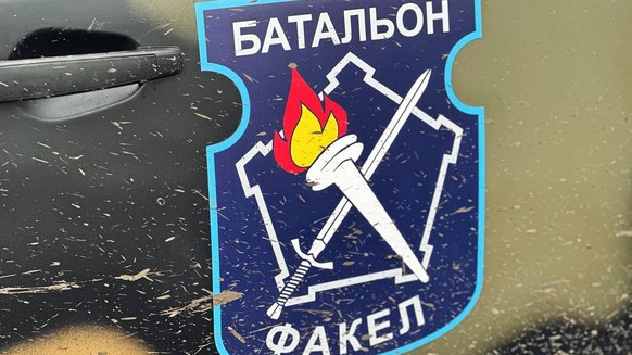 Le logo du bataillon Fakel.