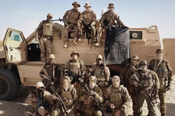 Les mercenaires de Wagner ont du bon matériel.