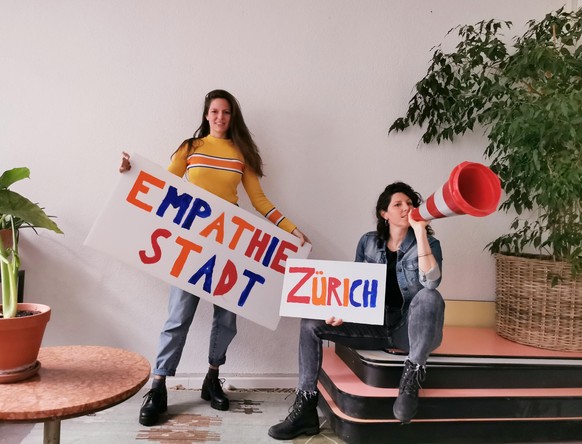 Les fondatrices de Empathie Stadt Zürich: Sonja (à gauche) et Tanja.
