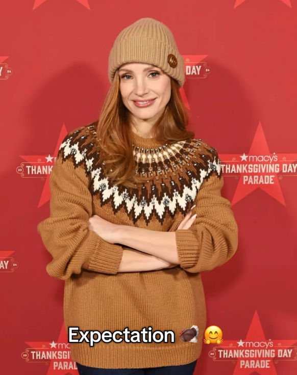 Jessica Chastain était à la parade de Thanksgiving 2024