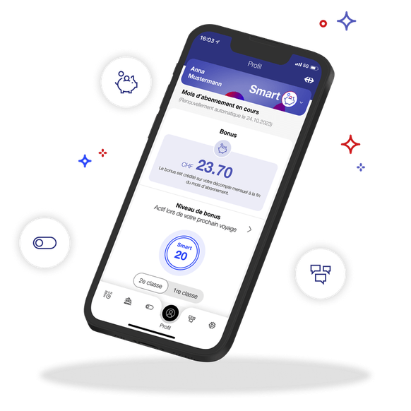 Les CFF testent un nouvel abonnement numérique appelé Smart et on peut s&#039;inscrire.