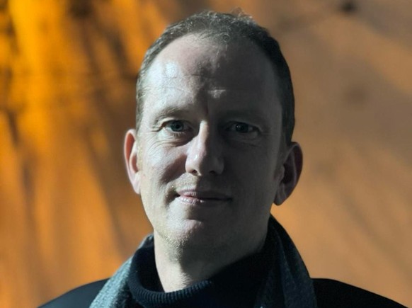 Christophe Cotteret, réalisateur du documentaire Disunited Nations avec Francesca Albanese.