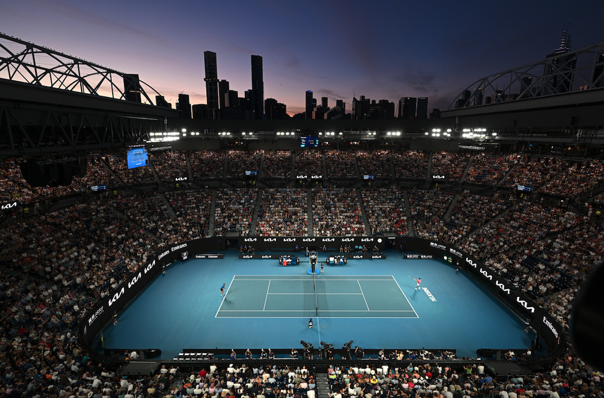 La Rod Laver Arena, le célèbre central de l'Open d'Australie.