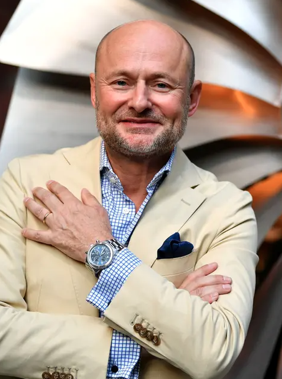 Le patron de Breitling, Georges Kern. Il a 59 ans et a pris la direction de l'entreprise en 2017.