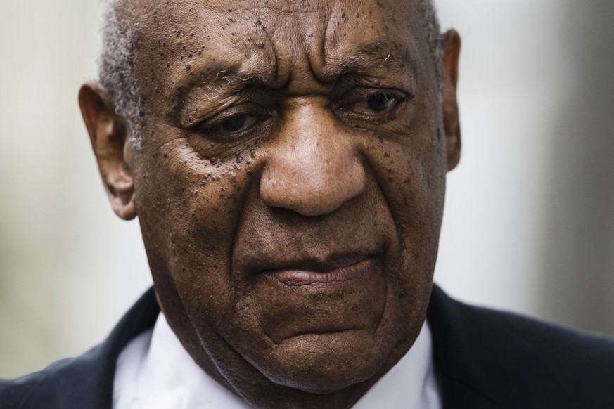 FILE - Bill Cosby arrives for his sexual assault trial at the Montgomery County Courthouse in Norristown, Pa., June 17, 2017. (AP Photo/Matt Rourke, File)
Sexual Misconduct Diddy Celebrity Trials Glan ...