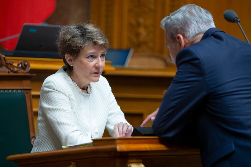 En tant que ministre de la Justice, Simonetta Sommaruga a ancré les quotas par sexe dans la loi.