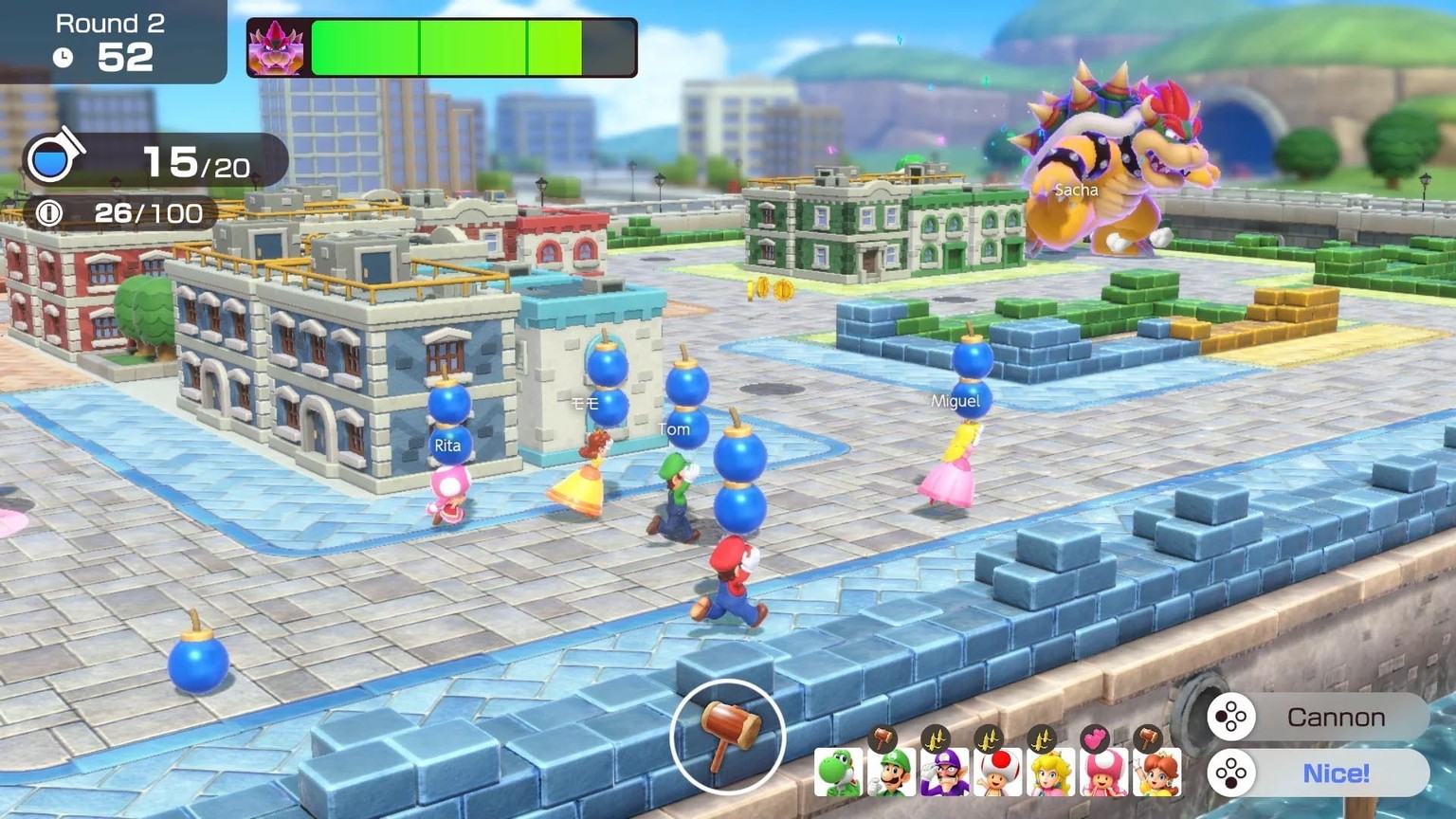 Capture d&#039;écran de Mario Party Jamboree