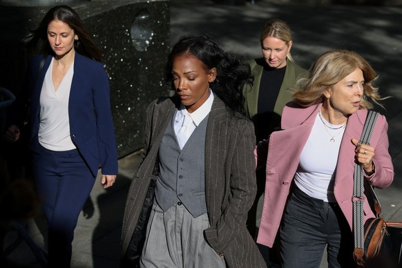 Dawn Richard arrives at U.S. federal court for Sean &quot;Diddy&quot; Combs&#039; sex trafficking and racketeering conspiracy trial in Manhattan in New York City, U.S., May 19, 2025. REUTERS/Kylie Coo ...