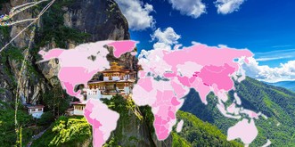 Voici les pays les plus hauts du monde: la Suisse battue par un pays d'Europe