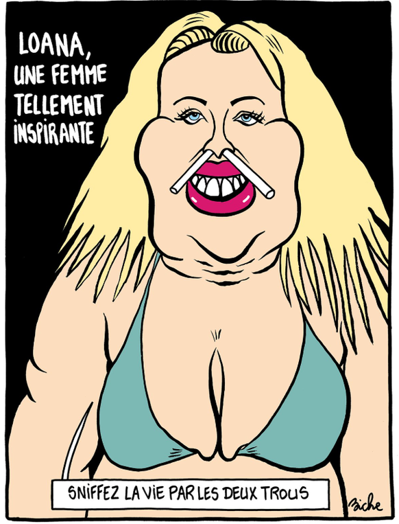 Charlie Hebdo sur Loana