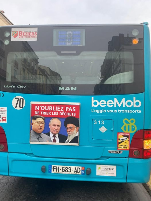 L&#039;Iran dénonce l&#039;affiche «insultante» de Béziers à l&#039;égard de Khamenei.L&#039;Iran dénonce l&#039;affiche «insultante» de Béziers à l&#039;égard de Khamenei.