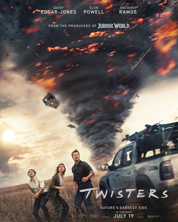 Affiche cinéma de Twisters