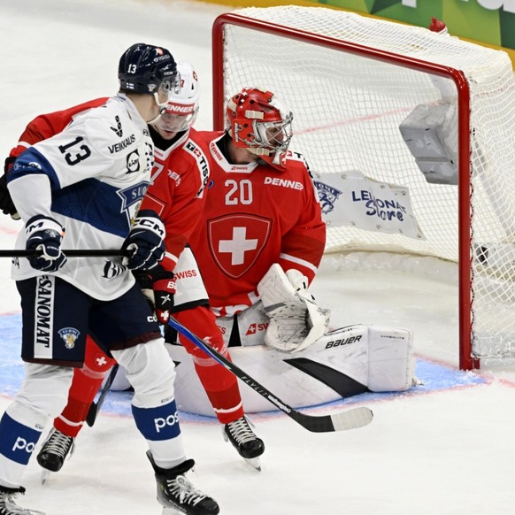 Reto Berra a été excellent devant le but suisse