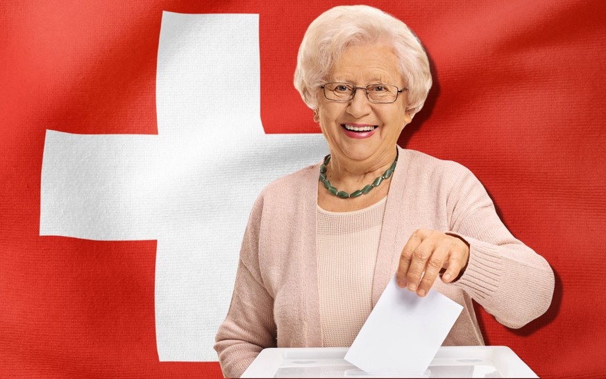 La moitié des votants suisses ont plus de 60 ans.