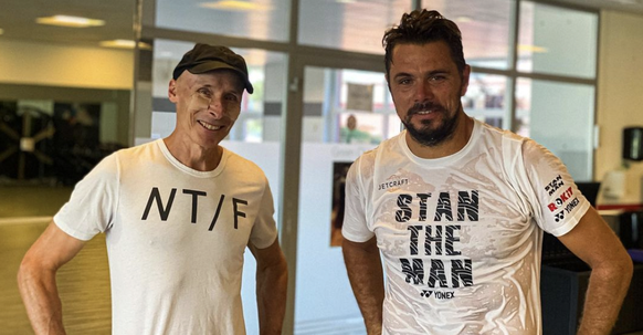 Pierre Paganini et Stan Wawrinka.