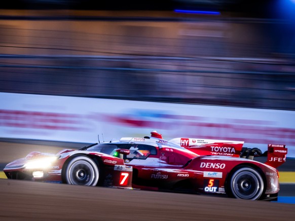 La Toyota no 7 a remporté les 24 Heures du Mans