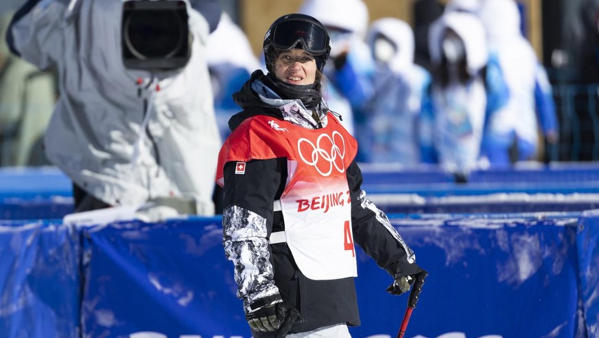 Sarah Höfflin aux Jeux Olympiques d'hiver 2022.